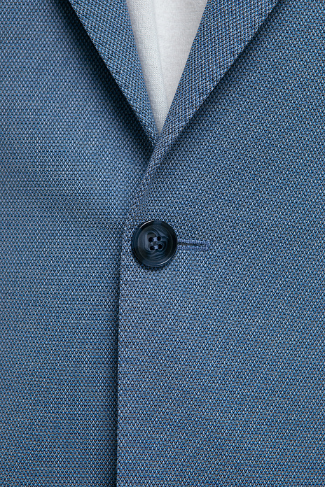 Пиджак, цвет Голубой