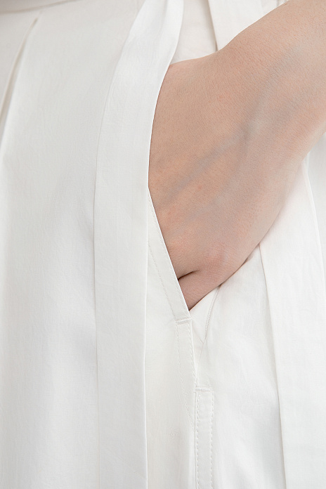 Юбка из хлопка, цвет Белый