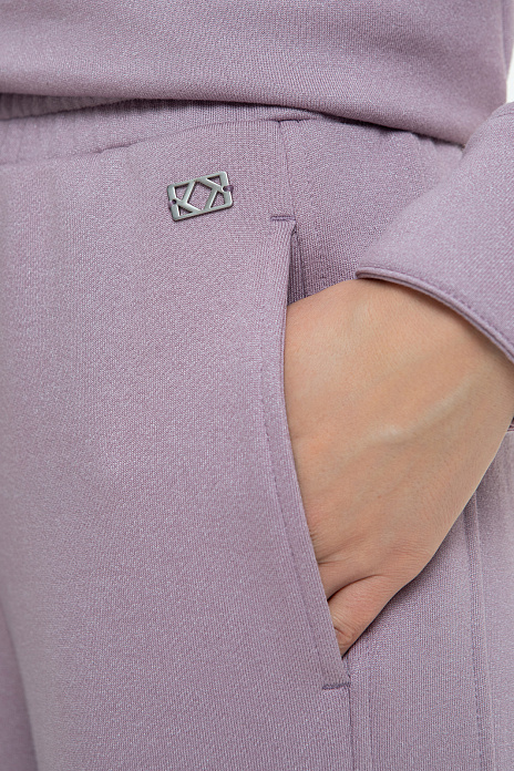 Брюки спортивные, цвет Пудровый