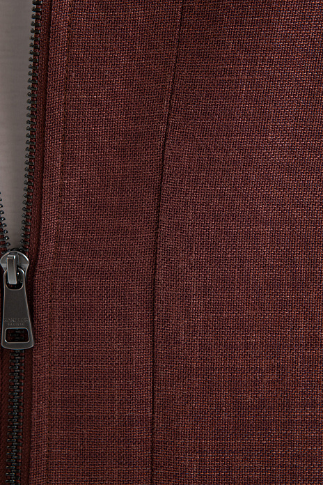 Пиджак из хлопка и льна, цвет Терракотовый