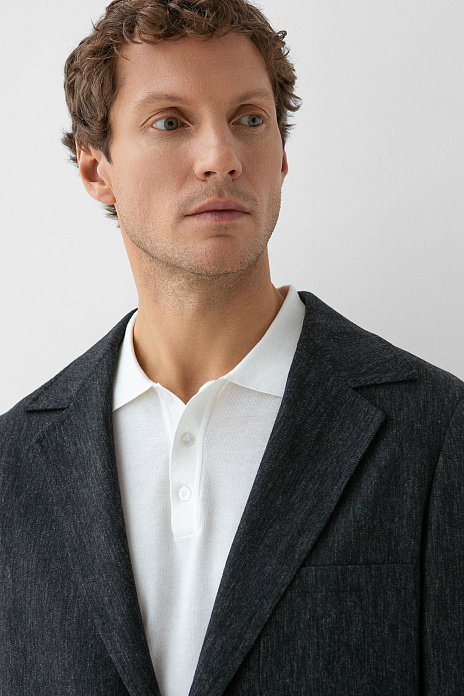 Пиджак из шерсти, лимитированная коллекция, цвет Графит