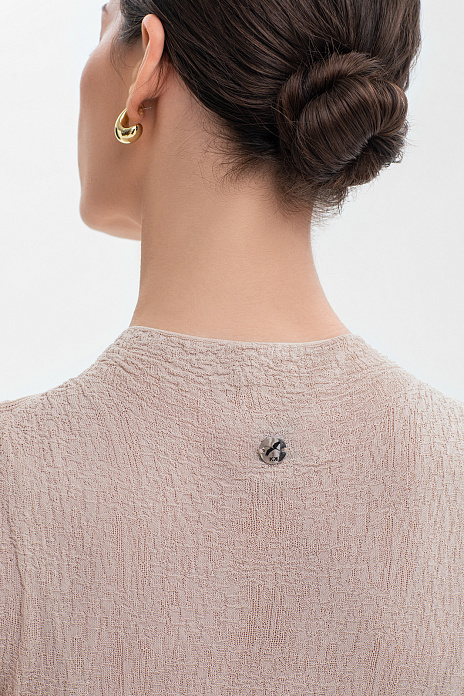 Платье-футляр, цвет Бежевый светлый