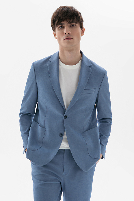 Пиджак, цвет Голубой