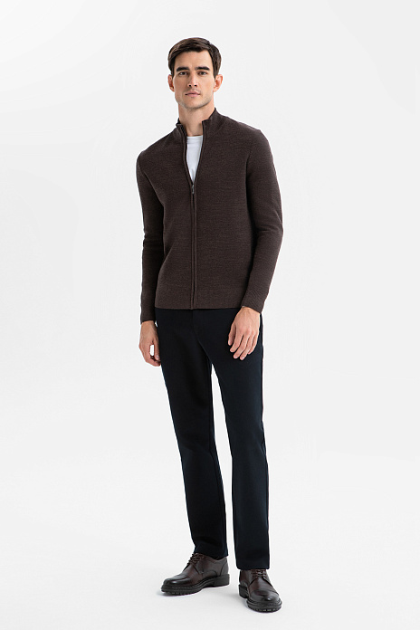 Брюки из хлопка, цвет Синий темный