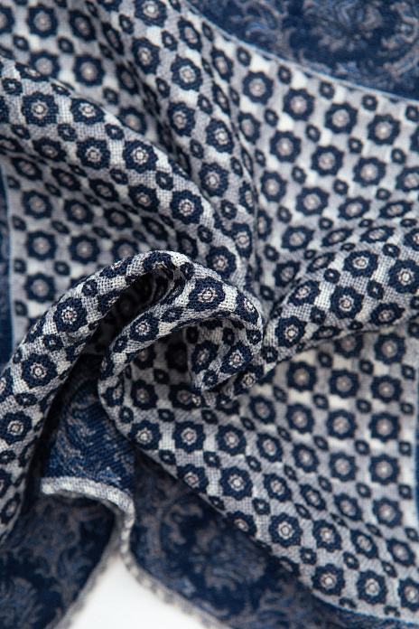 Платок-паше из шерсти, цвет Мультиколор