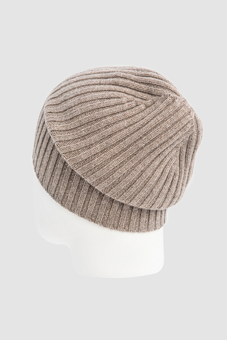 Шапка из шерсти, цвет Бежевый