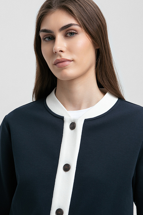 Толстовка, цвет Синий темный