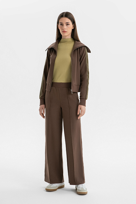 Брюки спортивные, цвет Коричневый