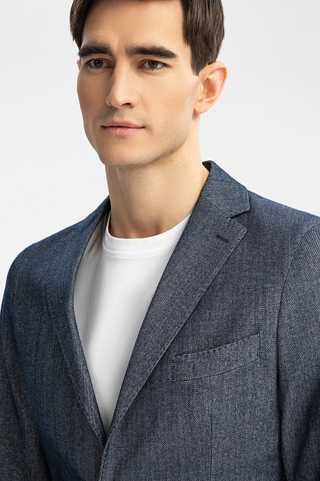 Костюм из хлопка и шерсти Lanificio TG di Fabio, лимитированная коллекция, цвет 