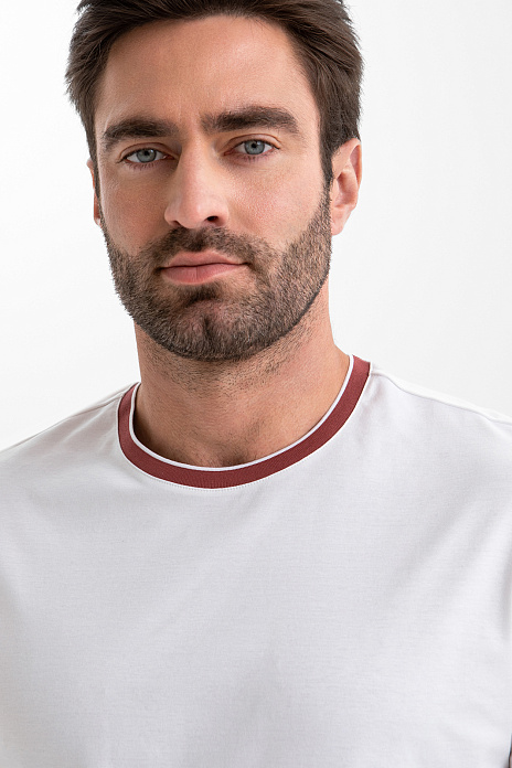 Футболка из мерсеризованного хлопка, цвет Белый