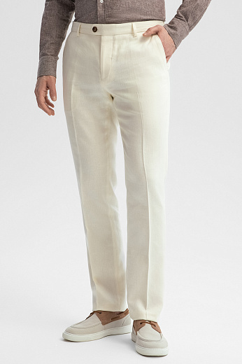 Брюки изо льна и тенсела