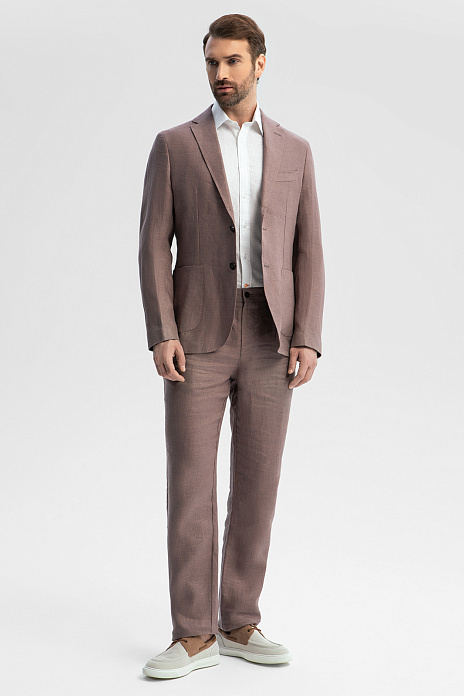 Костюм изо льна, цвет 