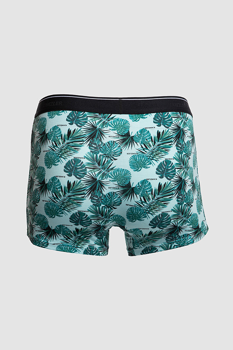 Боксеры из бамбука, цвет Зеленый