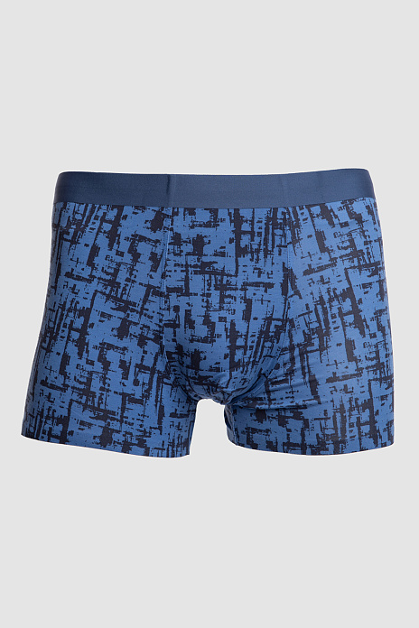 Боксеры из бамбука, цвет Голубой