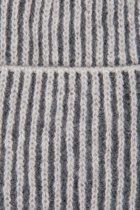 Шапка из шерсти, цвет Серый