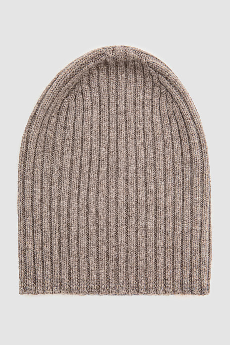 Шапка из шерсти, цвет Бежевый
