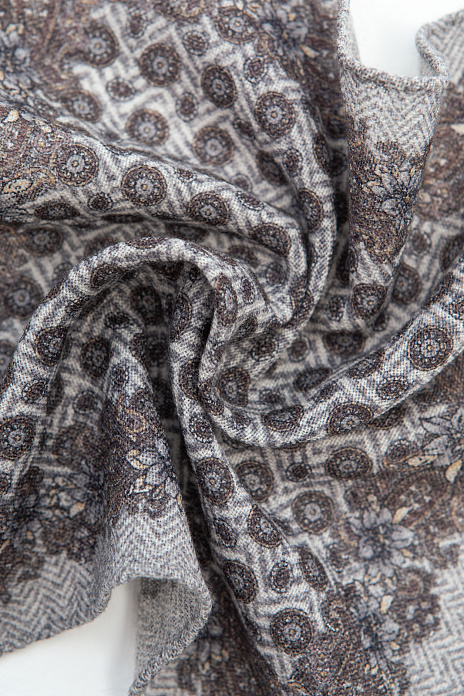 Платок-паше из шерсти, цвет Мультиколор