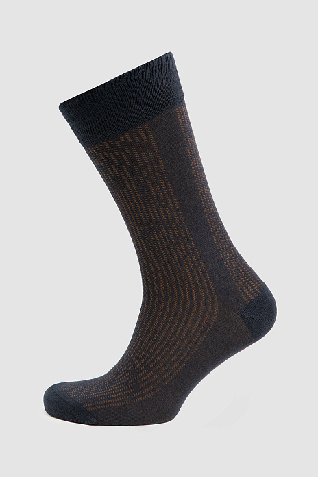 Носки с кашемиром, лимитированная коллекция, цвет Синий темный