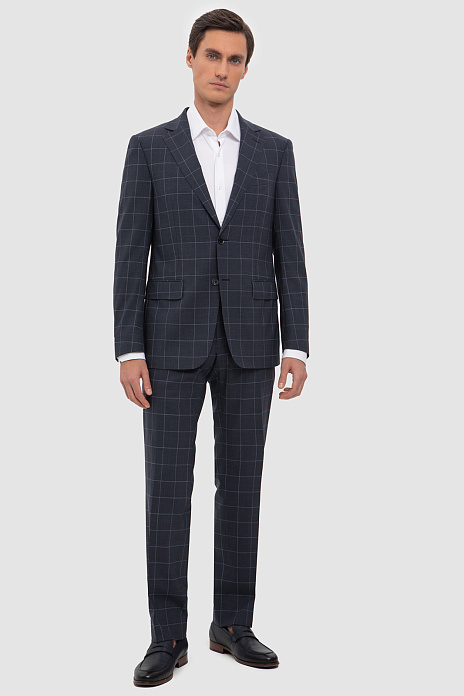 Костюм из шерсти, устойчивый к сминанию, цвет 