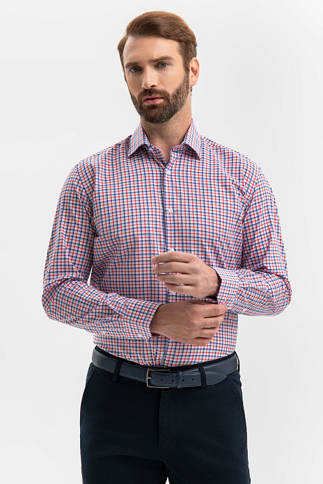 Сорочка из хлопка, цвет Красный