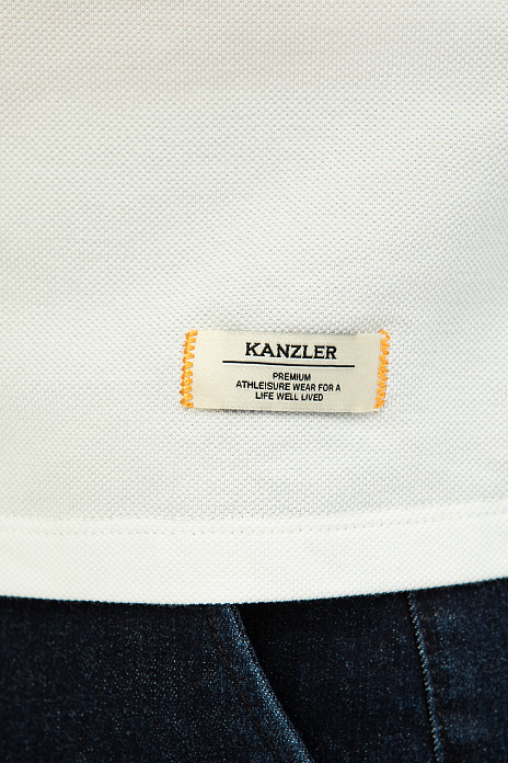 Молочная хлопковая футболка, цвет Молочный