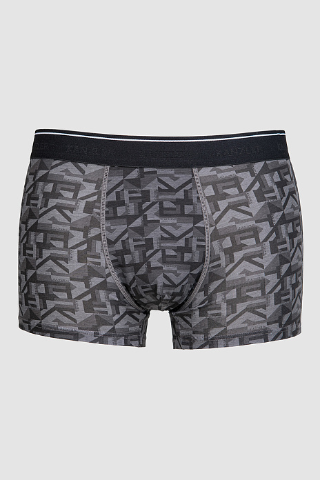 Боксеры из бамбука серого цвета, цвет Серый темный