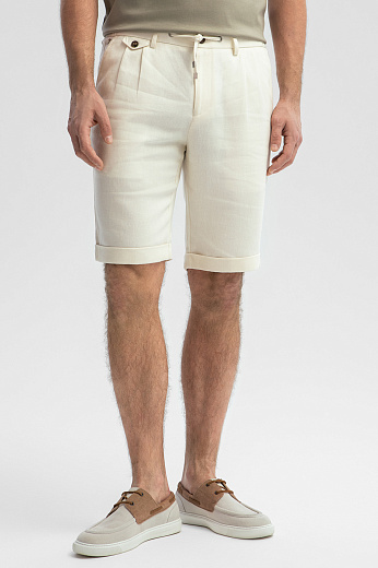 Бермуды изо льна и тенсела