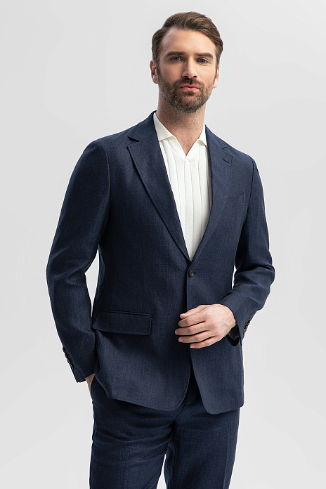 Костюм изо льна с шортами, цвет 